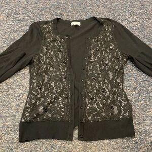 Charter Club Laced Cardigan sz. L